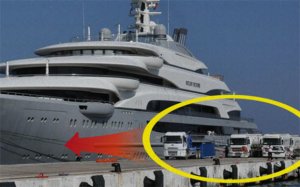 Oliqarxın yaxtası Quşadasında yanacaq doldurur: 23 tanker, yarım milyon dollar...